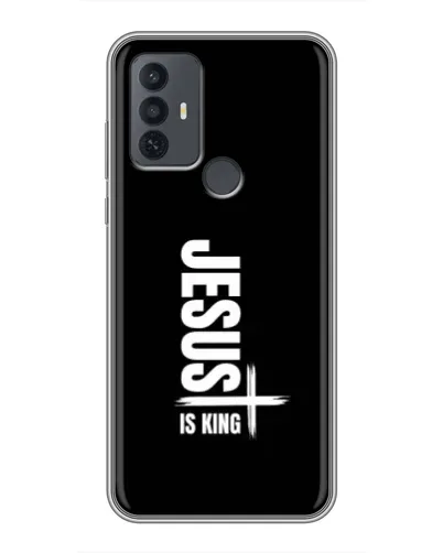 Чехол для TCL 30E с картинкой «Вертикаль веры Jesus» Чехол для TCL 30E с картинкой «Вертикаль веры Jesus»