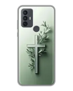 Чехол для TCL 30E с картинкой «Оливковая ветвь» Чехол для TCL 30E с картинкой «Оливковая ветвь»