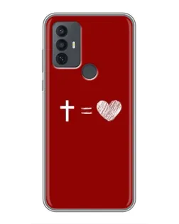 Чехол для TCL 30E с картинкой «Уравнение любви» Чехол для TCL 30E с картинкой «Уравнение любви»