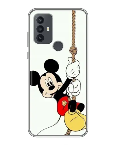 Чехол для TCL 30E с картинкой «Mickey на канате»
