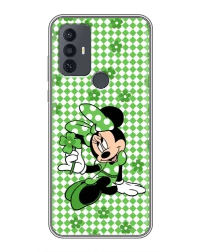 Чехол для TCL 30E с картинкой «Mickey в клетку»