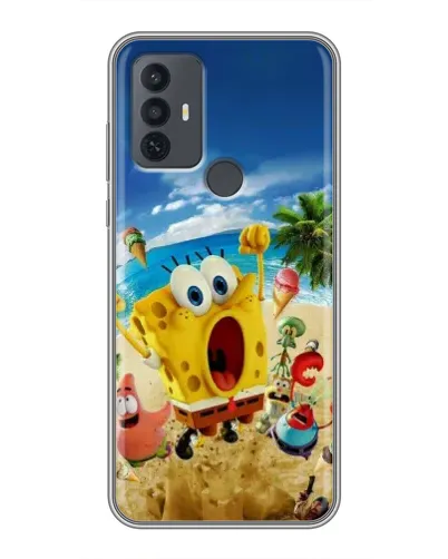 Чехол для TCL 30E с картинкой «Развлечения на пляже» Чехол для TCL 30E с картинкой «Развлечения на пляже»