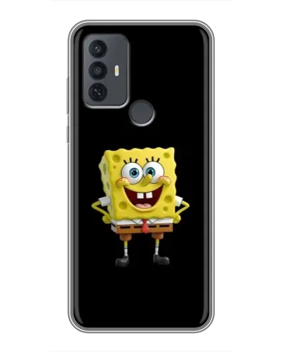 Чехол для TCL 30E с картинкой «Классический Губка Боб» Чехол для TCL 30E с картинкой «Классический Губка Боб»