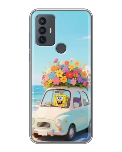 Чехол для TCL 30E с картинкой «Автомобильное путешествие» Чехол для TCL 30E с картинкой «Автомобильное путешествие»