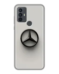 Чехол для TCL 30E с картинкой «Mercedes Maybach стиль»