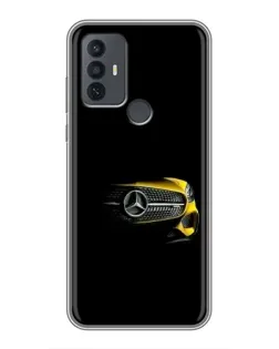 Чехол для TCL 30E с картинкой «Mercedes — ретро стиль»