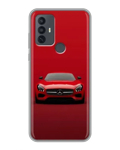Чехол для TCL 30E с картинкой «Красный Mercedes AMG» Чехол для TCL 30E с картинкой «Красный Mercedes AMG»