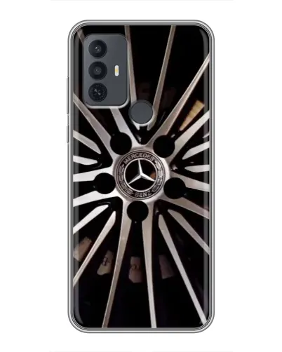 Чехол для TCL 30E с картинкой «Диск Mercedes» Чехол для TCL 30E с картинкой «Диск Mercedes»