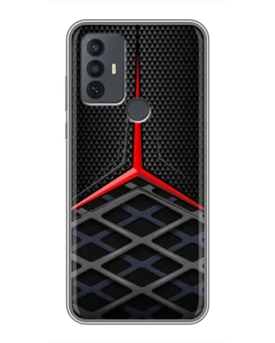 Чехол для TCL 30E с картинкой «Mercedes Carbon Grid» Чехол для TCL 30E с картинкой «Mercedes Carbon Grid»