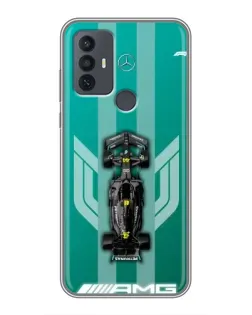 Чехол для TCL 30E с картинкой «Mercedes AMG Petronas»