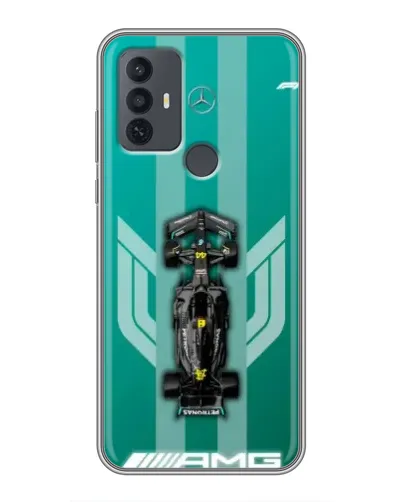 Чехол для TCL 30E с картинкой «Mercedes AMG Petronas» Чехол для TCL 30E с картинкой «Mercedes AMG Petronas»