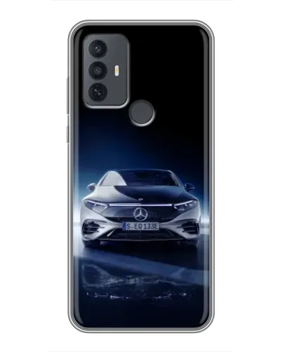 Чехол для TCL 30E с картинкой «Ночной Mercedes EQ» Чехол для TCL 30E с картинкой «Ночной Mercedes EQ»