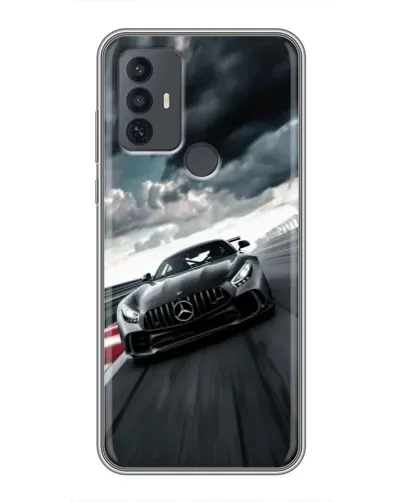 Чехол для TCL 30E с картинкой «Гоночный Mercedes AMG» Чехол для TCL 30E с картинкой «Гоночный Mercedes AMG»