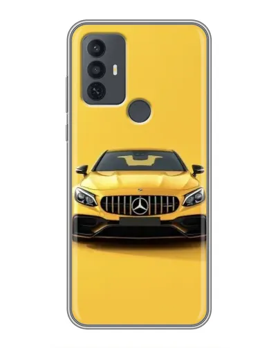 Чехол для TCL 30E с картинкой «Желтый Mercedes GT» Чехол для TCL 30E с картинкой «Желтый Mercedes GT»