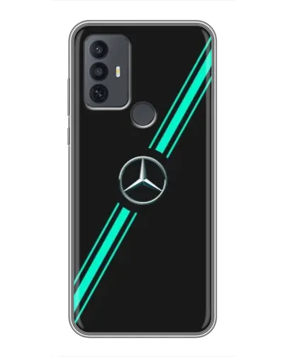 Чехол для TCL 30E с картинкой «Спортивные линии Mercedes» Чехол для TCL 30E с картинкой «Спортивные линии Mercedes»