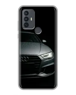 Чехол для TCL 30E с картинкой «Audi — детализация кузова»