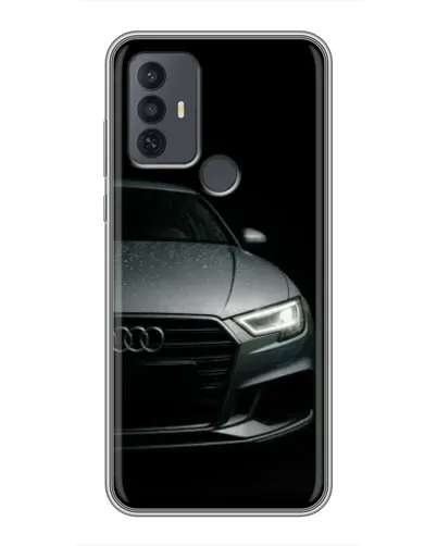 Чехол для TCL 30E с картинкой «Audi — детализация кузова» Чехол для TCL 30E с картинкой «Audi — детализация кузова»