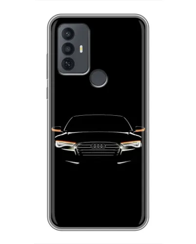 Чехол для TCL 30E с картинкой «Audi — ночной контур» Чехол для TCL 30E с картинкой «Audi — ночной контур»