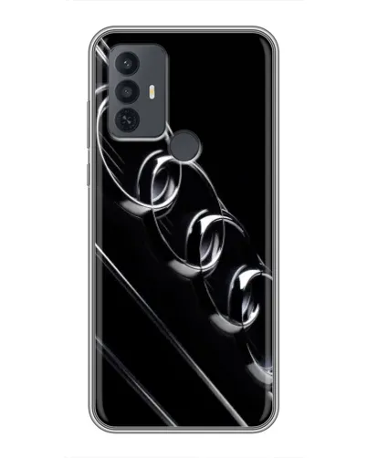 Чехол для TCL 30E с картинкой «Audi — абстрактные кольца» Чехол для TCL 30E с картинкой «Audi — абстрактные кольца»