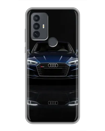 Чехол для TCL 30E с картинкой «Audi — ночное отражение» Чехол для TCL 30E с картинкой «Audi — ночное отражение»
