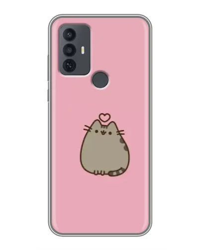 Чехол для TCL 30E с картинкой «Pusheen сердце» Чехол для TCL 30E с картинкой «Pusheen сердце»