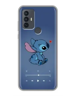 Чохол для TCL 30E з картинкою «Музичний Stitch»