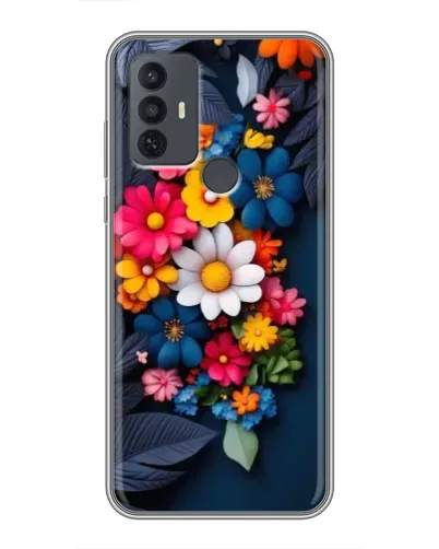 Чехол для TCL 30E с картинкой «Цветочная феерия» Чехол для TCL 30E с картинкой «Цветочная феерия»