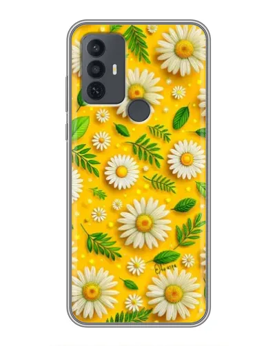Чехол для TCL 30E с картинкой «Ромашковое солнце» Чехол для TCL 30E с картинкой «Ромашковое солнце»
