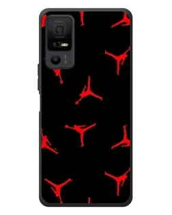 Чехол для TCL 40 NxtPaper 5G с картинкой «Jordan Red Pattern» Чехол для TCL 40 NxtPaper 5G с картинкой «Jordan Red Pattern»
