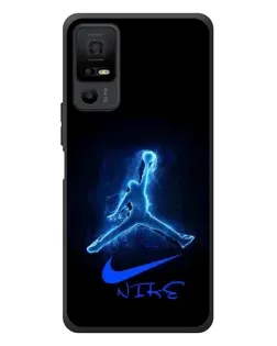 Чехол для TCL 40 NxtPaper 5G с картинкой «Jordan Neon Blue» Чехол для TCL 40 NxtPaper 5G с картинкой «Jordan Neon Blue»