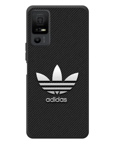 Чехол для TCL 40 NxtPaper 5G с картинкой «Adidas Карбоновая текстура» Чехол для TCL 40 NxtPaper 5G с картинкой «Adidas Карбоновая текстура»