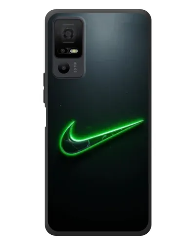 Чехол для TCL 40 NxtPaper 5G с картинкой «Неоновый контур Nike»
