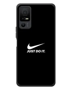 Чехол для TCL 40 NxtPaper 5G с картинкой «Минимализм от Nike»