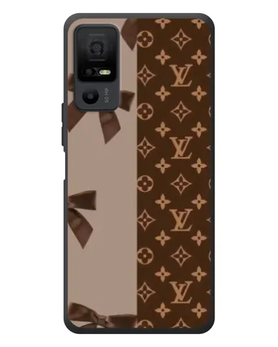 Чехол для TCL 40 NxtPaper 5G с картинкой «Louis Vuitton — банты»
