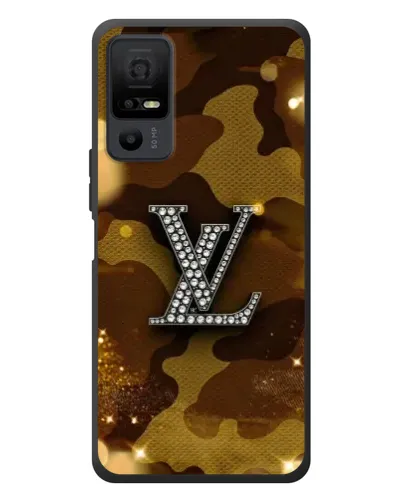 Чехол для TCL 40 NxtPaper 5G с картинкой «Камуфляжный Louis Vuitton»