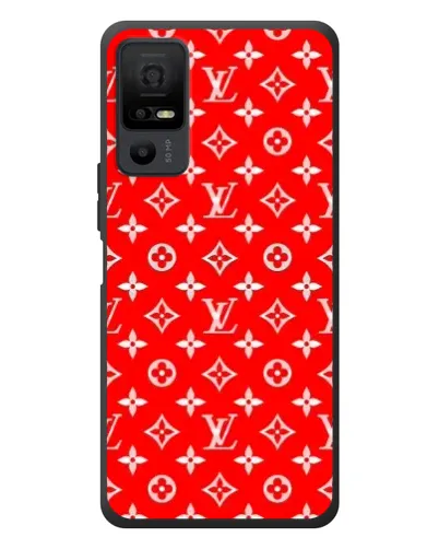 Чехол для TCL 40 NxtPaper 5G с картинкой «Яркий паттерн LV»