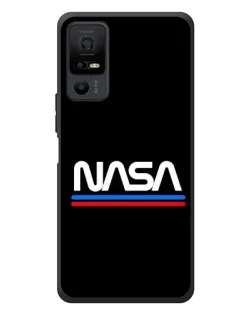 Чехол для TCL 40 NxtPaper 5G с картинкой «NASA — классика Red Blue» Чехол для TCL 40 NxtPaper 5G с картинкой «NASA — классика Red Blue»