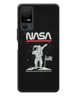 Чехол для TCL 40 NxtPaper 5G с картинкой «NASA — шагаем по Луне» Чехол для TCL 40 NxtPaper 5G с картинкой «NASA — шагаем по Луне»