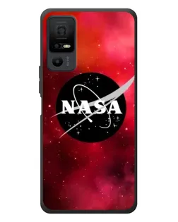 Чехол для TCL 40 NxtPaper 5G с картинкой «NASA — красная туманность»