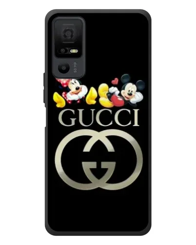 Чехол для TCL 40 NxtPaper 5G с картинкой «Gucci — герои Disney»