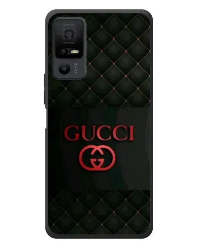 Чехол для TCL 40 NxtPaper 5G с картинкой «Gucci — стеганый черный»
