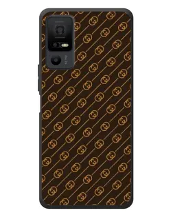 Чехол для TCL 40 NxtPaper 5G с картинкой «Gucci — золотые диагонали» Чехол для TCL 40 NxtPaper 5G с картинкой «Gucci — золотые диагонали»