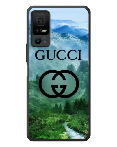 Чехол для TCL 40 NxtPaper 5G с картинкой «Gucci — горный пейзаж»