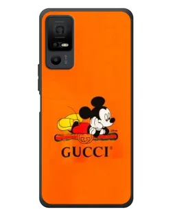 Чехол для TCL 40 NxtPaper 5G с картинкой «Микки Маус Gucci — оранж» Чехол для TCL 40 NxtPaper 5G с картинкой «Микки Маус Gucci — оранж»
