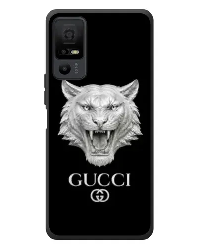 Чехол для TCL 40 NxtPaper 5G с картинкой «Gucci — серебряный лев» Чехол для TCL 40 NxtPaper 5G с картинкой «Gucci — серебряный лев»