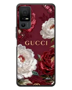Чехол для TCL 40 NxtPaper 5G с картинкой «Gucci — бордовые розы» Чехол для TCL 40 NxtPaper 5G с картинкой «Gucci — бордовые розы»