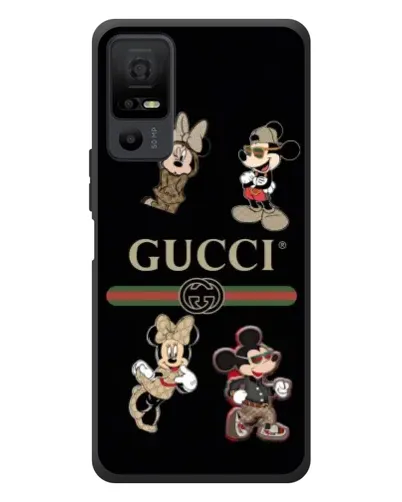 Чехол для TCL 40 NxtPaper 5G с картинкой «Gucci — герои Disney и монограмма» Чехол для TCL 40 NxtPaper 5G с картинкой «Gucci — герои Disney и монограмма»