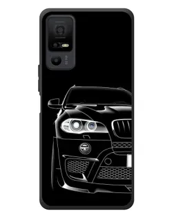 Чехол для TCL 40 NxtPaper 5G с картинкой «Темный силуэт BMW» Чехол для TCL 40 NxtPaper 5G с картинкой «Темный силуэт BMW»