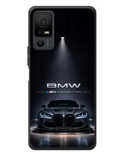 Чехол для TCL 40 NxtPaper 5G с картинкой «BMW сквозь ночной город» Чехол для TCL 40 NxtPaper 5G с картинкой «BMW сквозь ночной город»