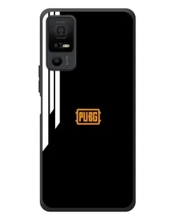 Чехол для TCL 40 NxtPaper 5G с картинкой «PUBG — вертикальные линии»